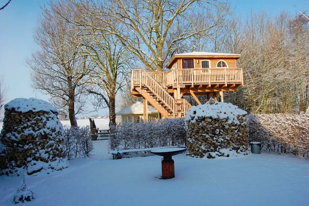 Bijzondere Overnachting Slapen In Een Boomhut Het Kleine Paradijs ...